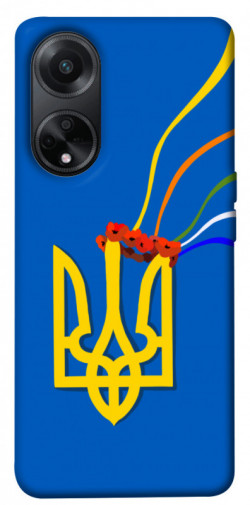 Чехол itsPrint Квітучий герб для Oppo A58 4G