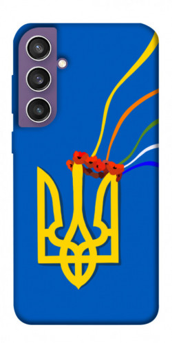 Чехол itsPrint Квітучий герб для Samsung Galaxy S23 FE