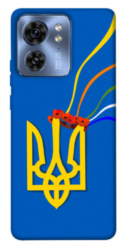 Чехол itsPrint Квітучий герб для Motorola Edge 40
