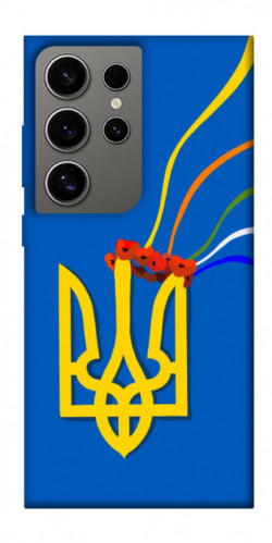 Чехол itsPrint Квітучий герб для Samsung Galaxy S24 Ultra
