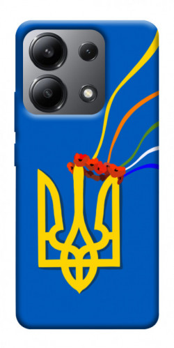 Чехол itsPrint Квітучий герб для Xiaomi Redmi Note 13 4G