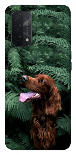 Чохол itsPrint Собака у зелені для Oppo A54 4G
