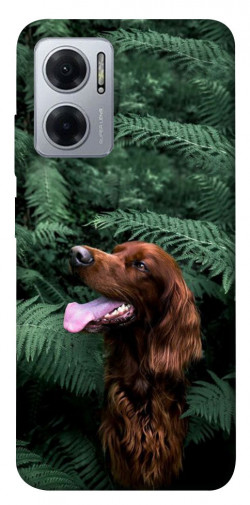 Чехол itsPrint Собака в зелени для Xiaomi Redmi Note 11E