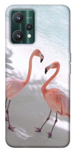 Чехол itsPrint Flamingos для Realme 9 Pro