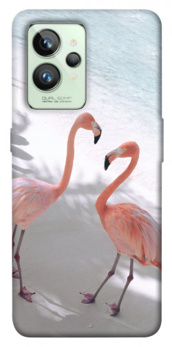 Чехол itsPrint Flamingos для Realme GT2