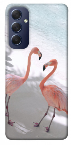 Чехол itsPrint Flamingos для Samsung Galaxy M54 5G