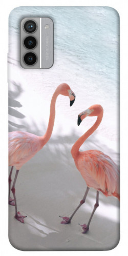 Чехол itsPrint Flamingos для Nokia G42