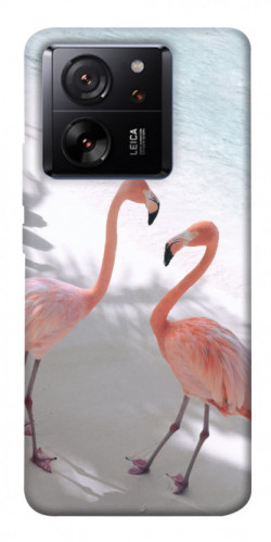 Чехол itsPrint Flamingos для Xiaomi 13T