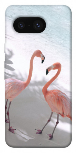 Чехол itsPrint Flamingos для Google Pixel 8