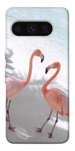 Чехол itsPrint Flamingos для Google Pixel 8 Pro