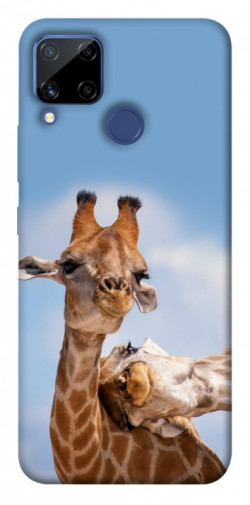 Чехол itsPrint Милые жирафы для Realme C15