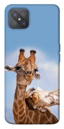 Чехол itsPrint Милые жирафы для Oppo A92s