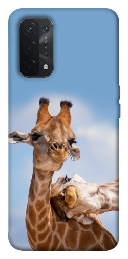 Чехол itsPrint Милые жирафы для Oppo A54 4G