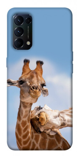 Чехол itsPrint Милые жирафы для Oppo Reno 5 4G