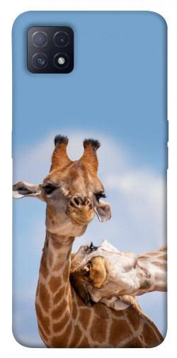 Чехол itsPrint Милые жирафы для Oppo A72 5G / A73 5G