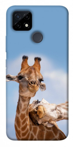 Чехол itsPrint Милые жирафы для Realme C12