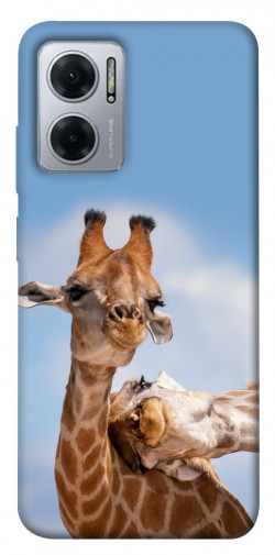 Чохол itsPrint Милі жирафи для Xiaomi Redmi Note 11E