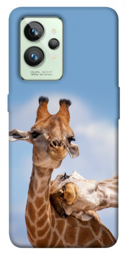 Чехол itsPrint Милые жирафы для Realme GT2