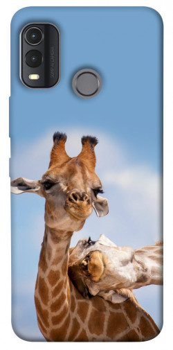 Чехол itsPrint Милые жирафы для Nokia G11 Plus