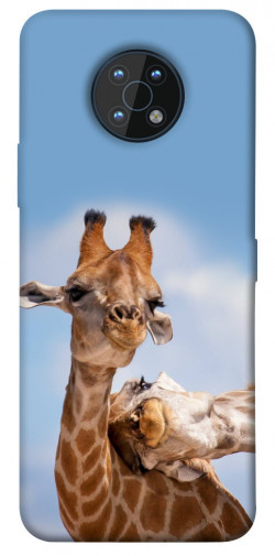 Чехол itsPrint Милые жирафы для Nokia G50