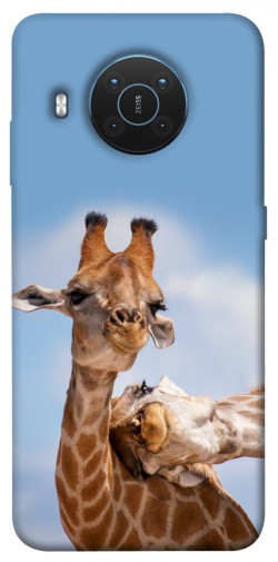 Чехол itsPrint Милые жирафы для Nokia X10 / X20