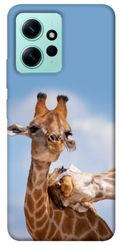 Чехол itsPrint Милые жирафы для Xiaomi Redmi Note 12 4G