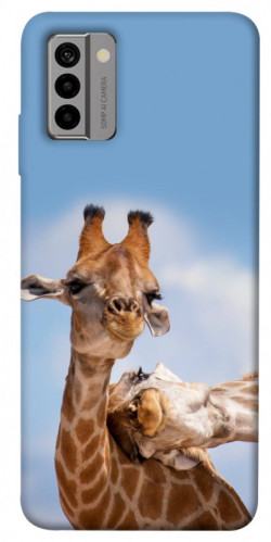 Чехол itsPrint Милые жирафы для Nokia G22