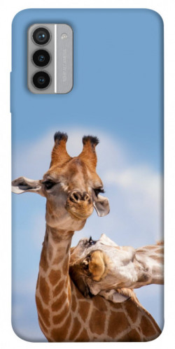 Чехол itsPrint Милые жирафы для Nokia G42