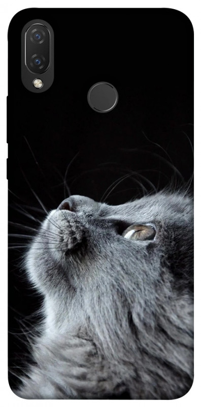 Чехол itsPrint Cute cat для Huawei P Smart+ (nova 3i), животные, купить оптом с доставкой