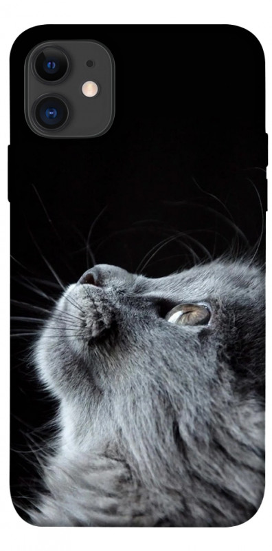 Чехол itsPrint Cute cat для Apple iPhone 11 (6.1"), животные, купить оптом с доставкой
