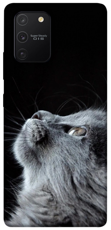 Чехол itsPrint Cute cat для Samsung Galaxy S10 Lite, животные, купить оптом с доставкой