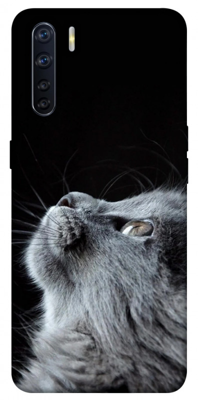 Чехол itsPrint Cute cat для Oppo A91, животные, купить оптом с доставкой