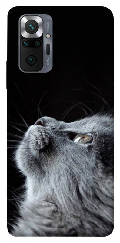 Чехол itsPrint Cute cat для Xiaomi Redmi Note 10 Pro, животные, купить оптом с доставкой