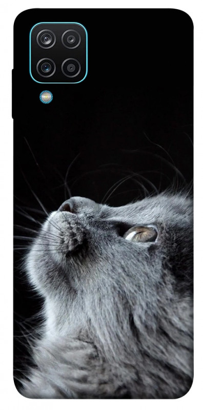 Чехол itsPrint Cute cat для Samsung Galaxy A12, животные, купить оптом с доставкой