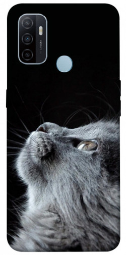 Чохол itsPrint Cute cat для Oppo A53 / A32 / A33