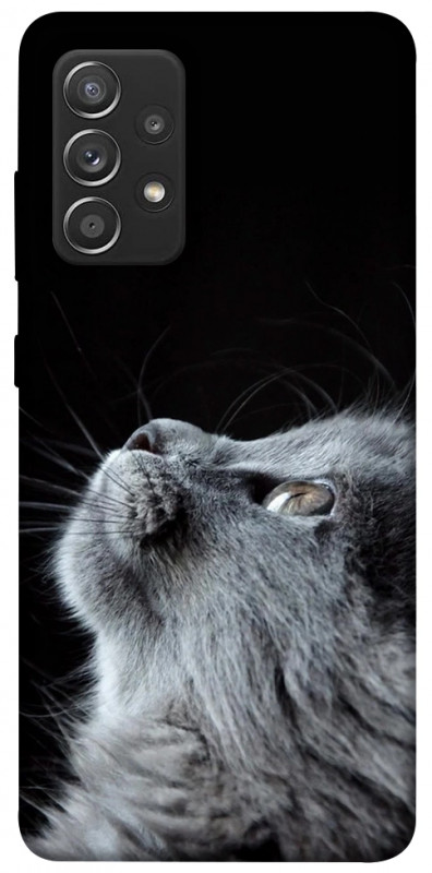 Чохол itsPrint Cute cat для Samsung Galaxy A52 4G / A52 5G, тварини, купити оптом з доставкою