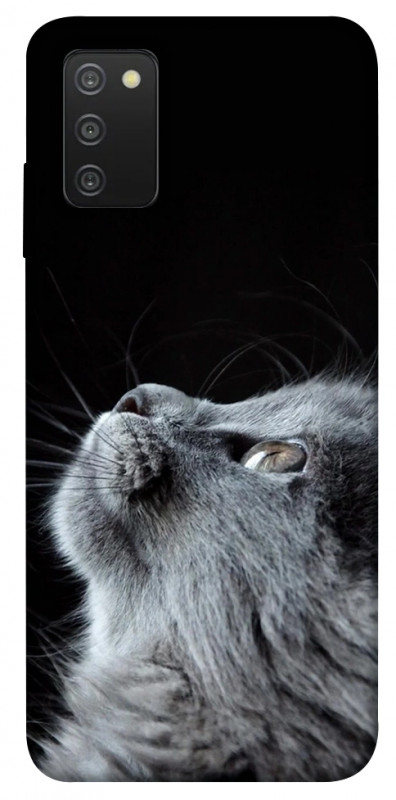 Чехол itsPrint Cute cat для Samsung Galaxy A03s, животные, купить оптом с доставкой