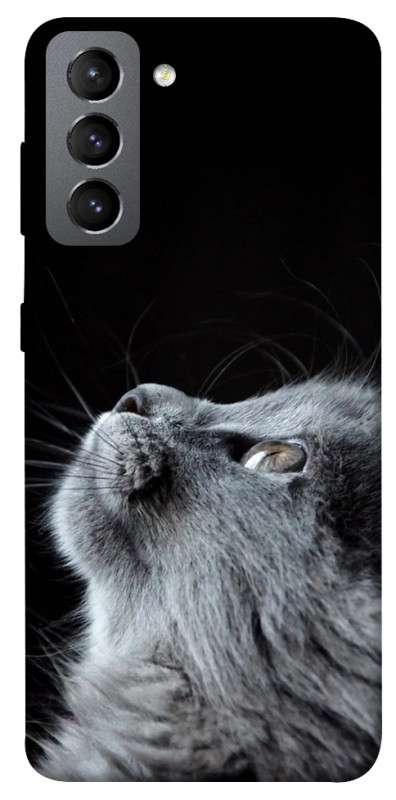 Чехол itsPrint Cute cat для Samsung Galaxy S21 FE, животные, купить оптом с доставкой