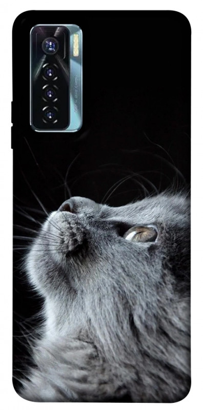 Чехол itsPrint Cute cat для TECNO Camon 17 Pro, животные, купить оптом с доставкой