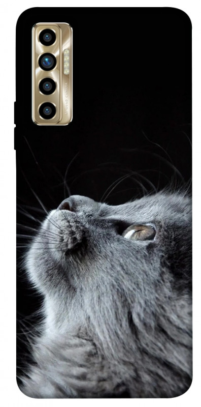 Чехол itsPrint Cute cat для TECNO Camon 17P, животные, купить оптом с доставкой