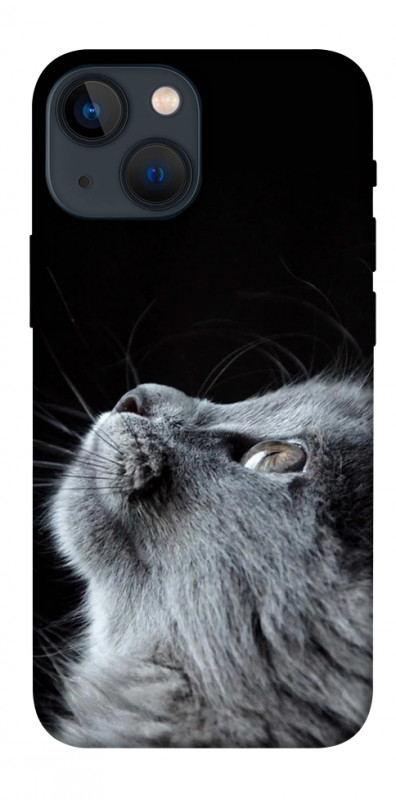 Чехол itsPrint Cute cat для Apple iPhone 13 mini (5.4"), животные, купить оптом с доставкой