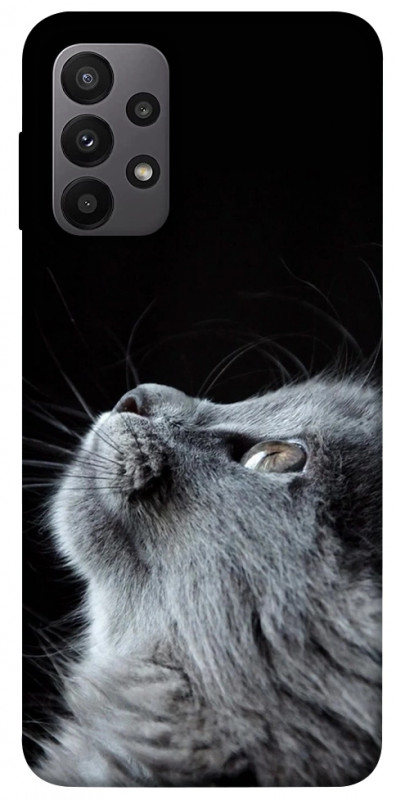 Чохол itsPrint Cute cat для Samsung Galaxy A23 4G, тварини, купити оптом з доставкою