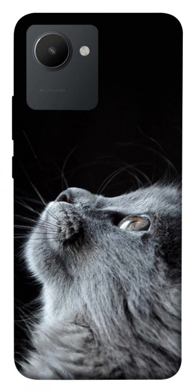 Чехол itsPrint Cute cat для Realme C30, животные, купить оптом с доставкой