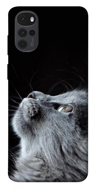 Чехол itsPrint Cute cat для Motorola Moto G22, животные, купить оптом с доставкой