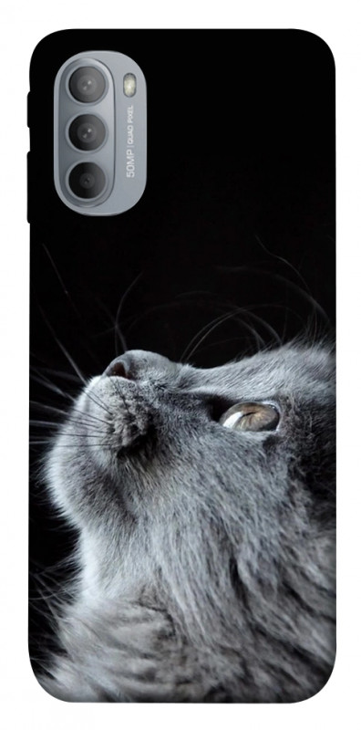 Чехол itsPrint Cute cat для Motorola Moto G31, животные, купить оптом с доставкой