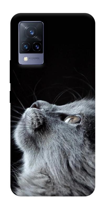 Чохол itsPrint Cute cat для Vivo V21, тварини, купити оптом з доставкою