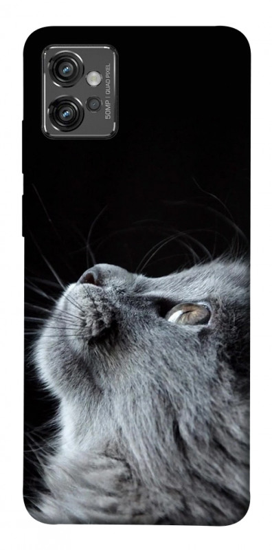 Чехол itsPrint Cute cat для Motorola Moto G32, животные, купить оптом с доставкой
