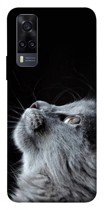 Чехол itsPrint Cute cat для Vivo Y31, животные, купить оптом с доставкой