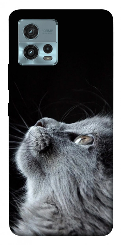 Чехол itsPrint Cute cat для Motorola Moto G72, животные, купить оптом с доставкой