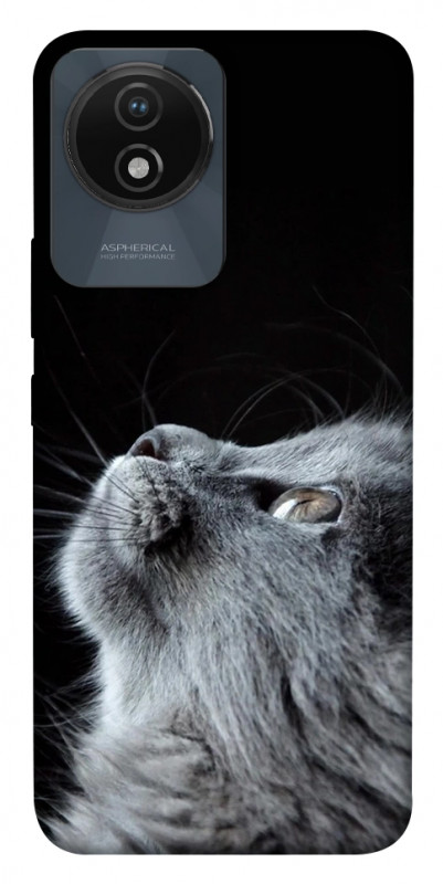 Чехол itsPrint Cute cat для Vivo Y02, животные, купить оптом с доставкой